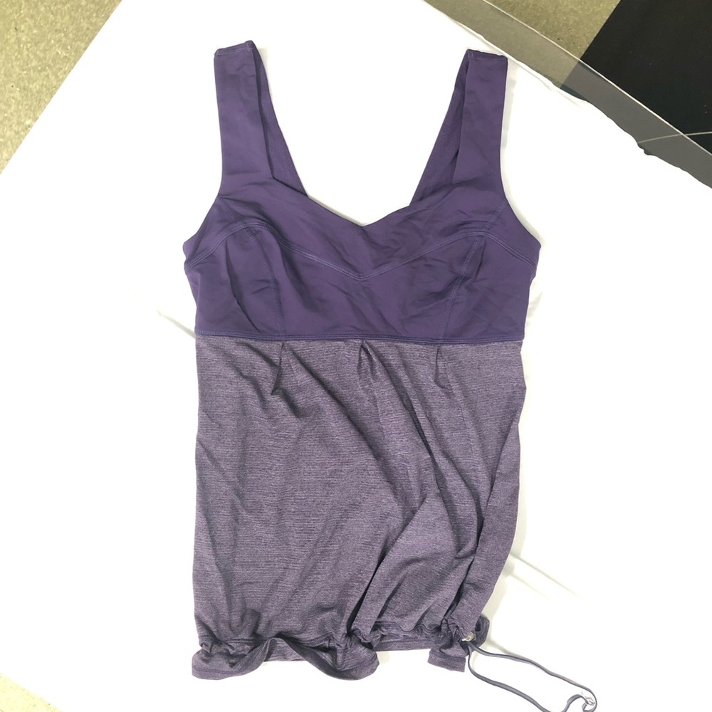 Lululemon Elevate Tank, Deep Purple - Size 6